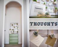 Handmade diy baby shower