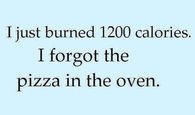Maxine burning calories