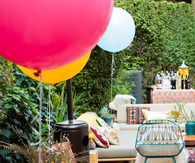 Mid Century Texan Outback baby shower