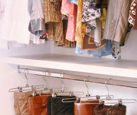 Hanging boots storage