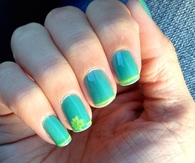 St patricks day nails