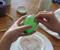 Easter egg garland