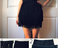 DIY FLAPPER FRINGE SKIRT