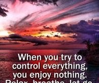 Relax Breathe Let go