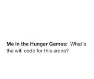 Me in the hunger games