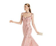 Stunning Pink Evening Gown 