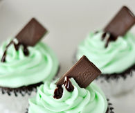 Chocolate Mint Cupcakes for St. Patty's Day