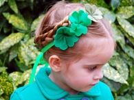 Felt Cloer Headband for St. Patrick's Day