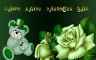 St. Patrick's Day Green Roses