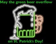 May the Green Beer Overflow