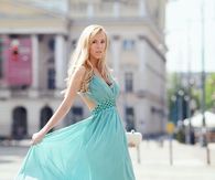 Gorgeous Mint Green Gown