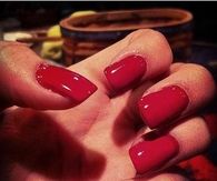 Red nails