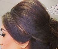 Cute hair updo