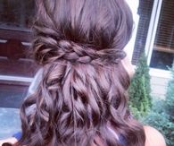 Prom hair style