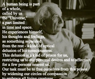 Einstein on Compassion