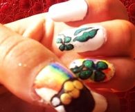 St pattys nails
