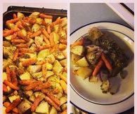 Carrots and potatoes