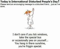 international disturbed peoples day