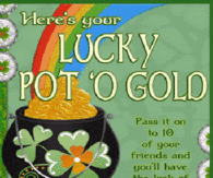 Lucky Pot Of Gold