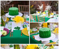 Elegant St Patricks Day Dinner Party