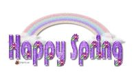 Happy Spring Rainbow
