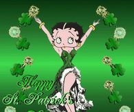 Happy St. Patrick's Day Betty Boop