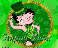 Happy St. Patrick's Day Betty Boop