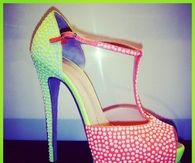 Colorful Stiletto Sandals