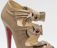 Triple Bow Tie High Heels 