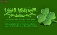 Happy St Patricks Day