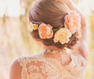Hair flower crown