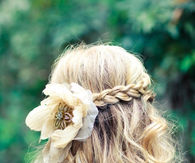 Blonde curls