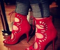 Just fab shoes in red
