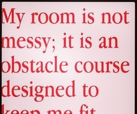 My room is not messy