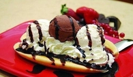 Ice cream sundae