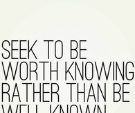 worth knowing