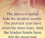 The prettiest smiles hide the deepest secrets