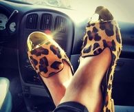 Leopard shoes