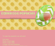 Easter Egg Popsicles