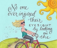 Look on the bright side