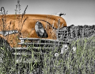 Old vintage car