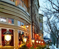 City sidewalk