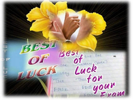 Best of luck on your exam
