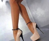 Stilettos with Ankle Wrap