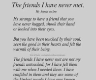 My friends online