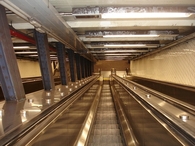 Empty subway