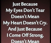 just because