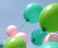Balloons in the city