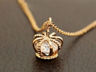 Crown Necklace Pendant 