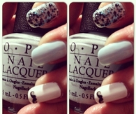 OPI glitter nails